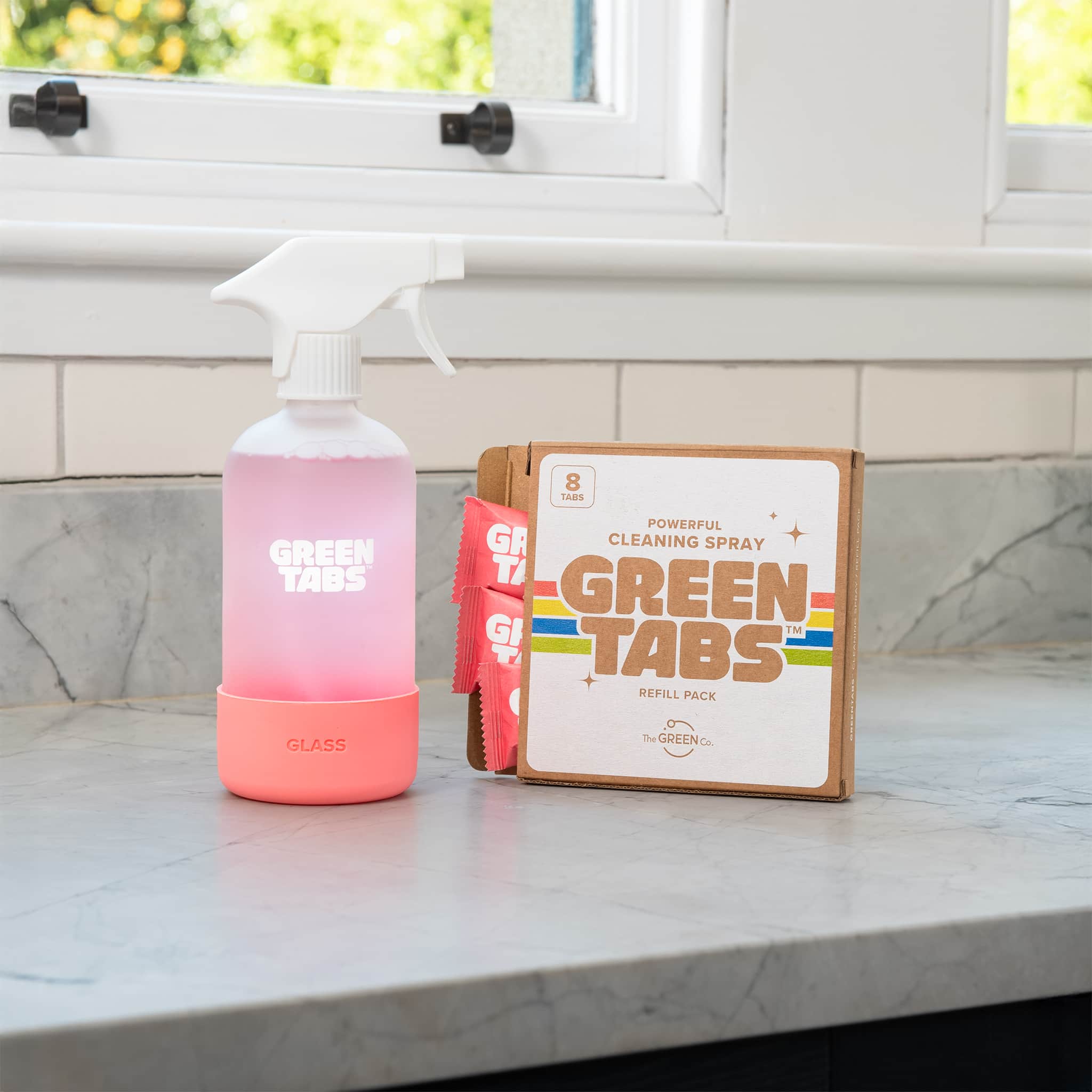 Refills - 8 x Powerful Cleaning Spray GreenTabs™