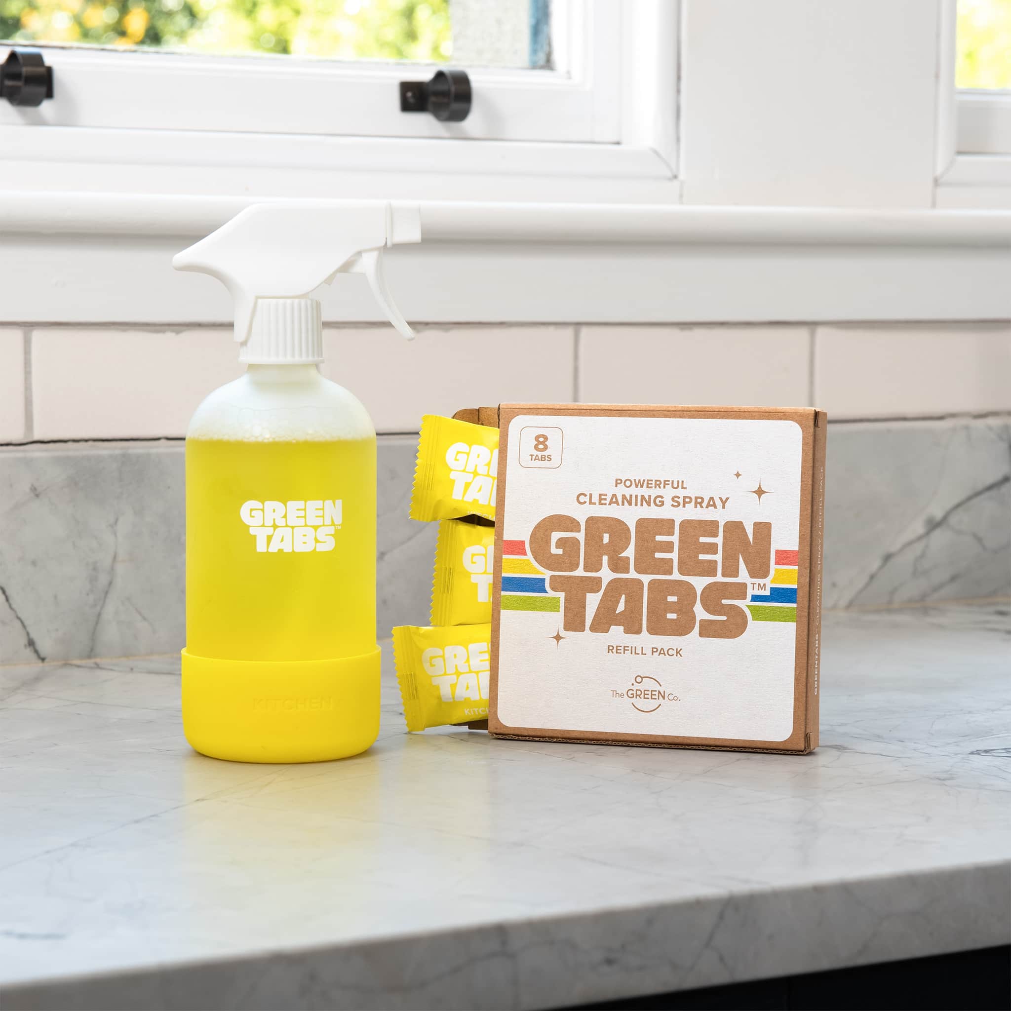 Refills - 8 x Powerful Cleaning Spray GreenTabs™