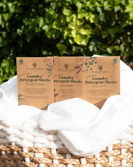 Eco Laundry Detergent Sheets Samples - 4 Loads