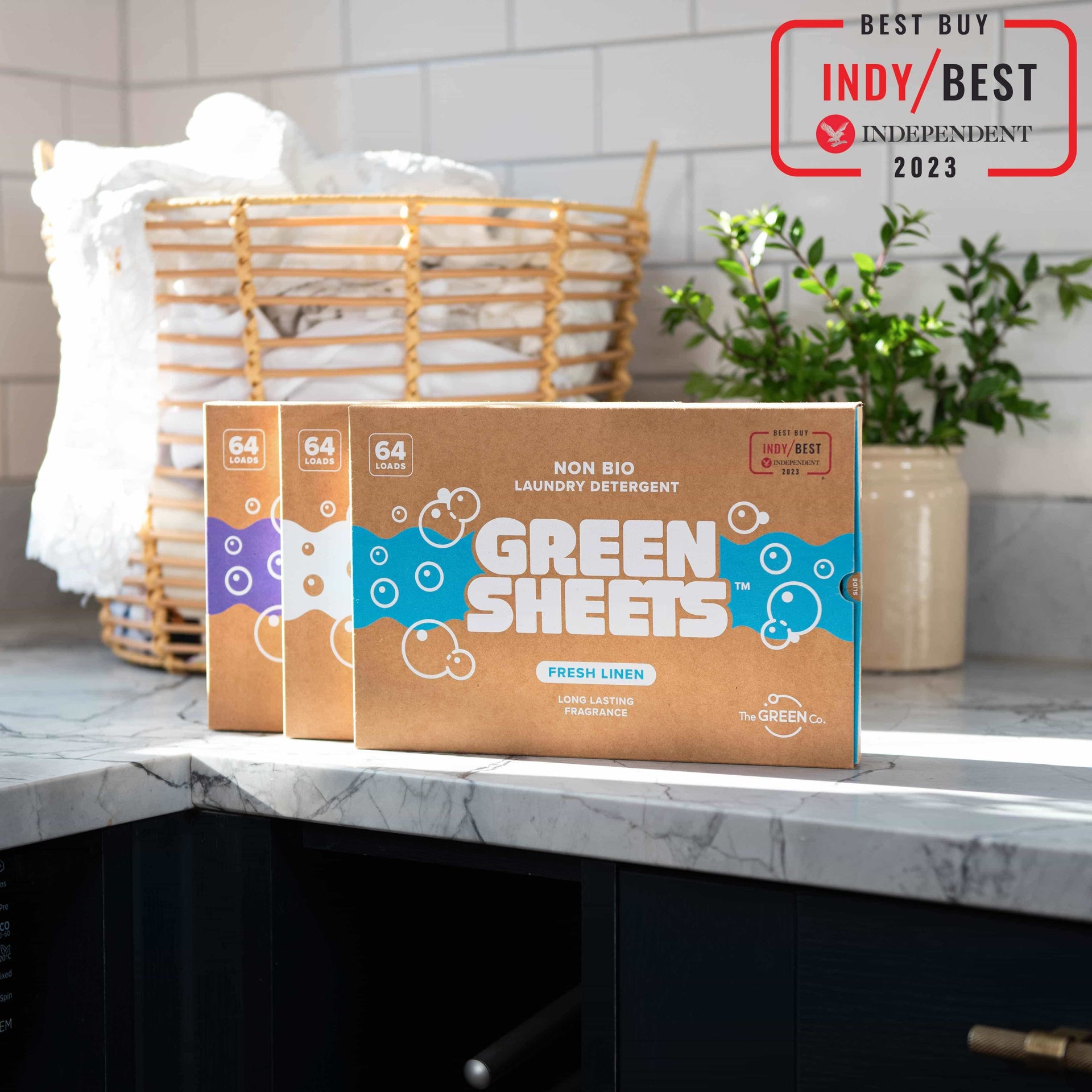 Eco Laundry Detergent GreenSheets™ Try For 95p Award Winning